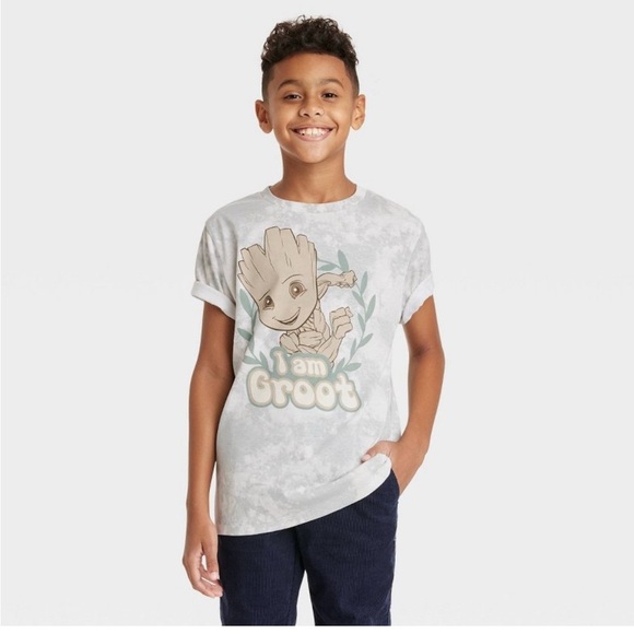Marvel Groot Short-Sleeve Graphic T-Shirt NWT - Picture 1 of 6